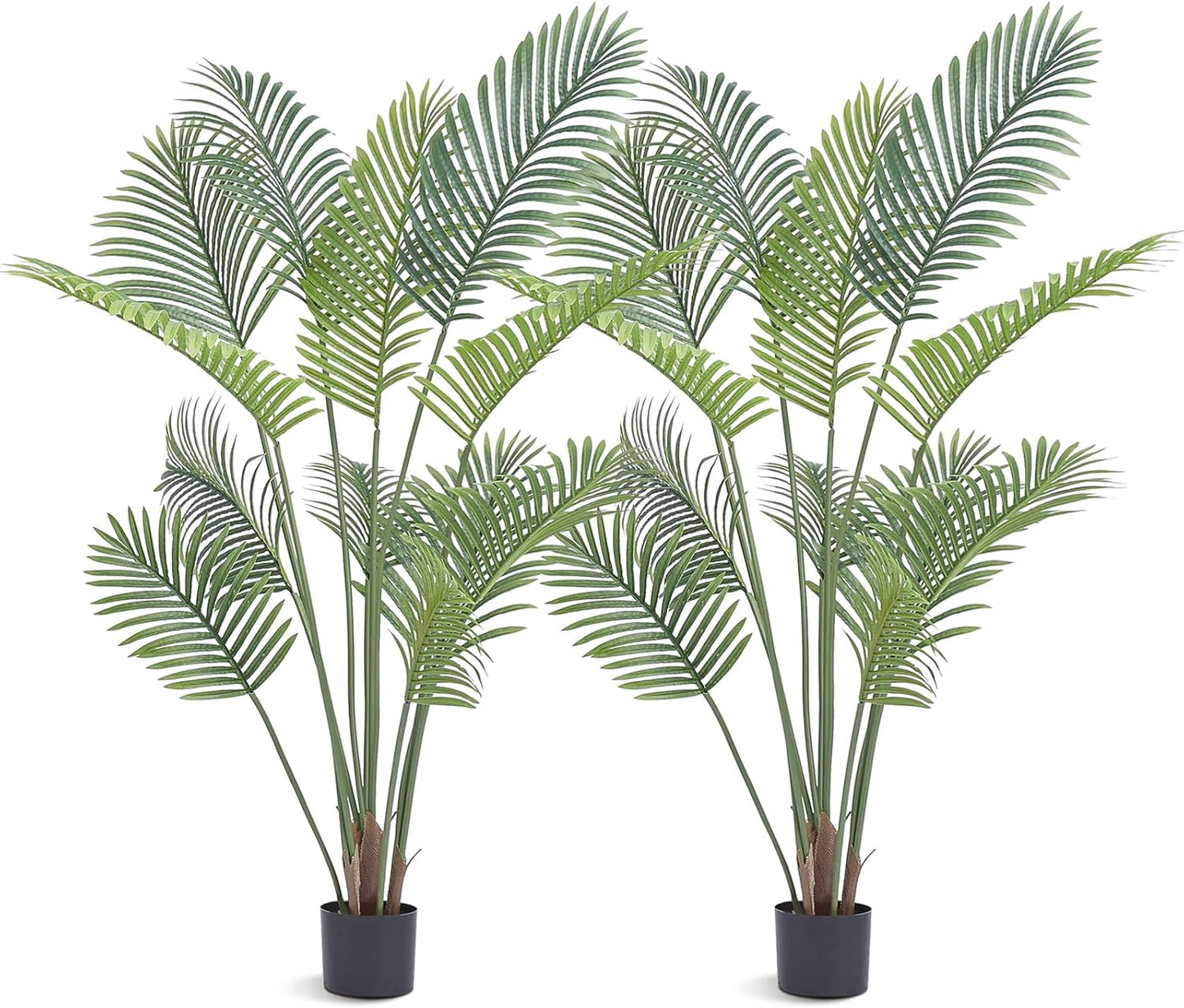 VEVOR Artificial Bird of Paradise Tree, 5 FT Tall Faux Plant, PE Material & Anti-Tip Tilt Protection Low-Maintenance Plant, Lifelike Green Fake Tree for Home Office Warehouse Decor Indoor Outdoor