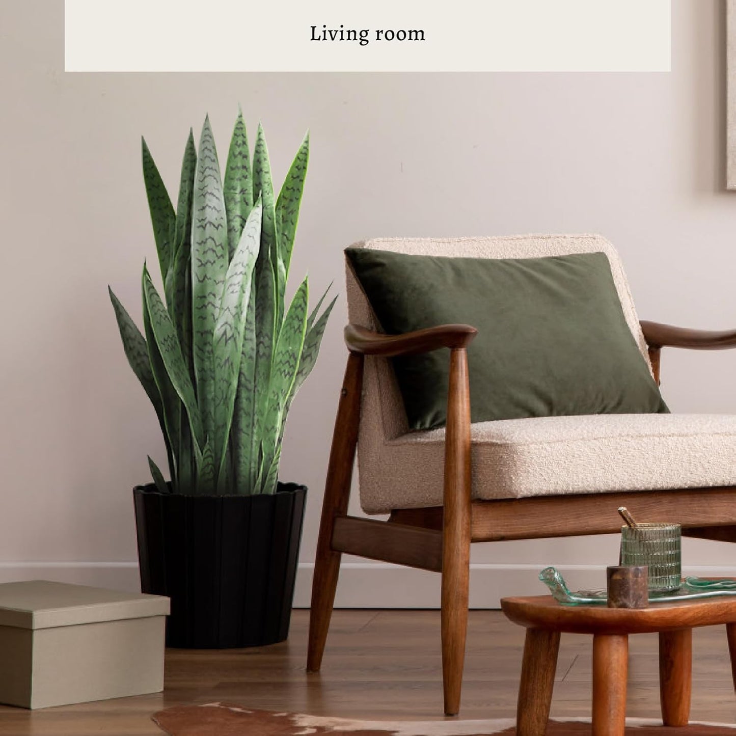 KOL 3FT 2-Pack Artificial Snake Plant, Fake Sansevieria Indoor Outdoor, 28 Thick PE Leaves Lifelike Faux Silk Plants, Home Living Room Decor 35in Mother in Law Tongue, Greenery for Office Decor, Green