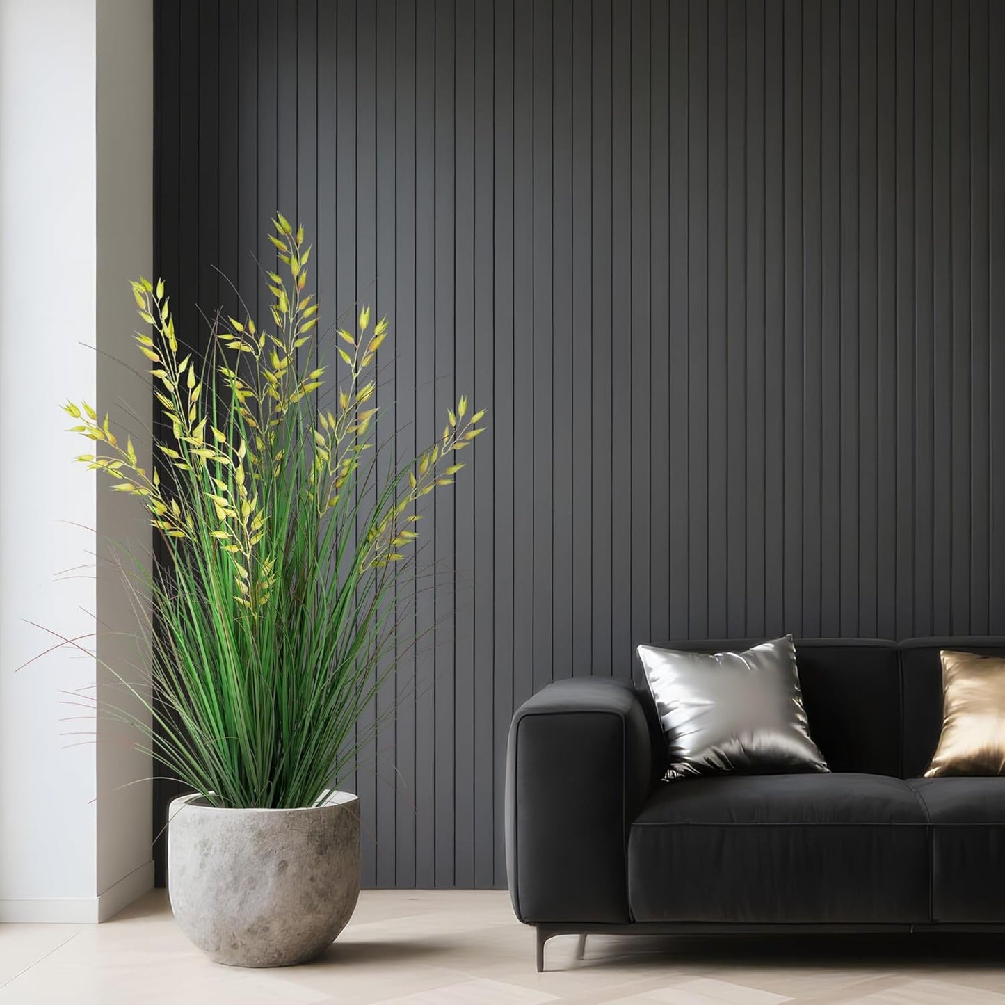 Artificial Plants Artificial Wheat Grass Faux Plants Artificial Grass Plant Fake Green Plants Tall Fake Plants Tall Suitable for Indoor Home Decor Outdoor Porch Terrace Decor（47In，1pack）